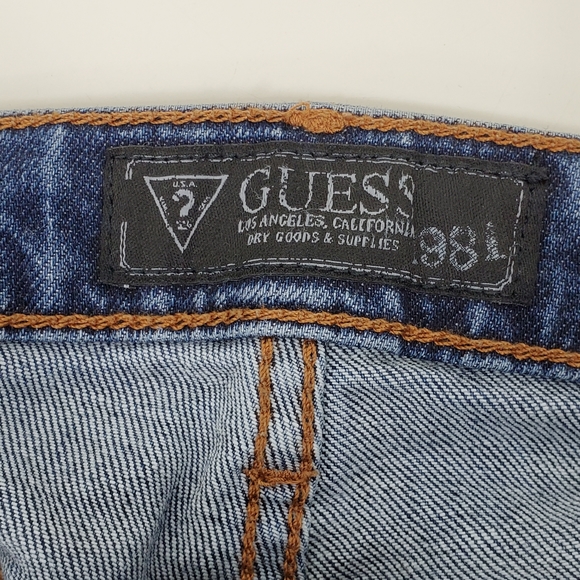 Guess 1981 Beverly- skinny embroidered side jeans Size 29 - Picture 6 of 15